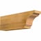 Ekena Millwork Pescadero Rough Sawn Rafter Tail, Western Red Cedar, 6"W x 10"H x 32"L RFT06X10X32PEC00RWR - alternate 1